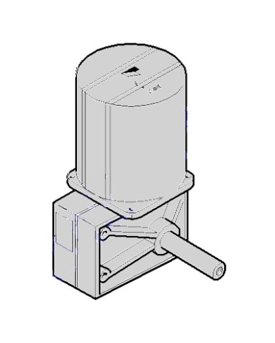 Моторедуктор CAT-X24 Came 119RIX024 в Бийске Запчасти для шлагбаумов и автоматики Pintop.ru