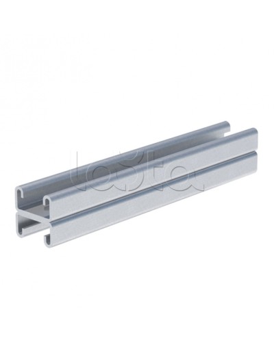 STRUT-профиль двойной 41х21х2,5х2000 EKF (stpd41212x2,5) в Бийске Аксессуары для лотков Pintop.ru