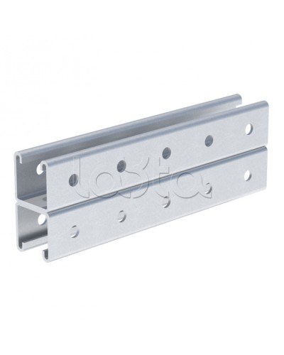 STRUT-профиль двойной 41х41х2,0х2000 EKF (stpd41412x2,0) в Бийске Аксессуары для лотков Pintop.ru