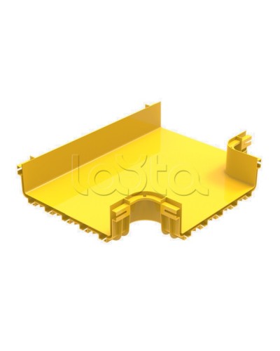 Ответвитель Т-образный пластиковый Hyperline FBTR-360-TEE в Бийске Аксессуары для лотков Pintop.ru