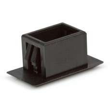 Заглушка отверстия под адаптер simplex SC, цвет черный Hyperline (FO-STUB-SSC-BK)