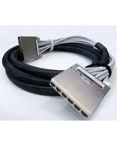Сборка кабельная претерминированная Hyperline PPTR-CT-CSS/C6S-D-CSS/C6S-LSZH-6M-GY в Бийске Аксессуары для стоек и шкафов Pintop.ru