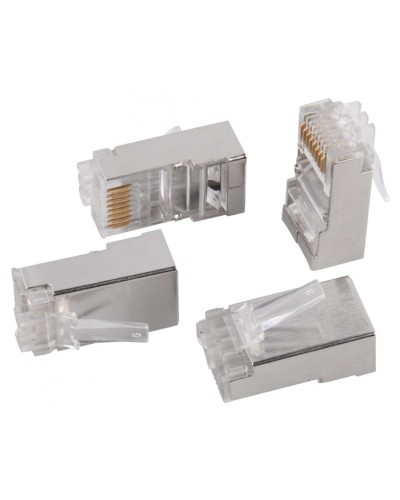 Разъём RJ-45 FTP для кабеля кат.5e IEK ITK CS3-1C5EF в Бийске Коннекторы и разъемы Pintop.ru
