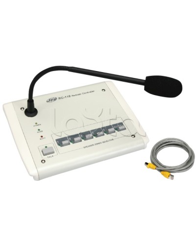 Станция настольная микрофонная JDM RC-110 в Бийске Микрофонные консоли и микрофоны Pintop.ru