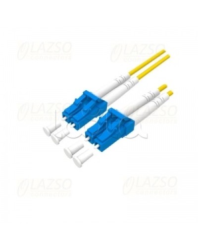 Патч-корд оптический Lazso PC-DU-LC/LC(3m) в Бийске Патч-корды и пигтейлы Pintop.ru