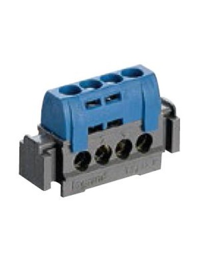 Клеммник синий 4х1.5-16 мм2 LEGRAND 004840 в Бийске Клеммные колодки Pintop.ru