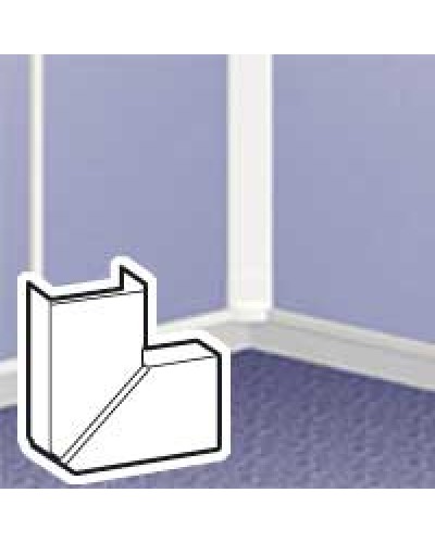 Угол плоский 40x12.5 Legrand 033316 в Бийске Аксессуары для кабель-канала Pintop.ru