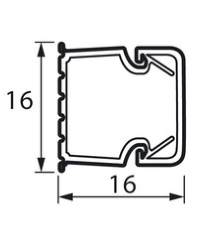 Кабель-канал METRA 16x16 Legrand (638191) в Бийске Кабель-канал Pintop.ru