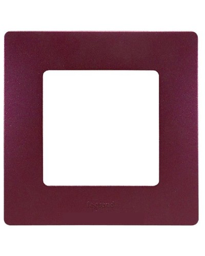 Рамка 1 пост Etika сливовый Legrand 672561 в Бийске Аксессуары для кабель-канала Pintop.ru