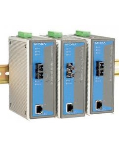 Медиаконвертер Ethernet 10/100BaseTX в 100BaseFX (ST) Moxa IMC-101-M-ST в Бийске Дополнительное оборудование для ОПС Pintop.ru