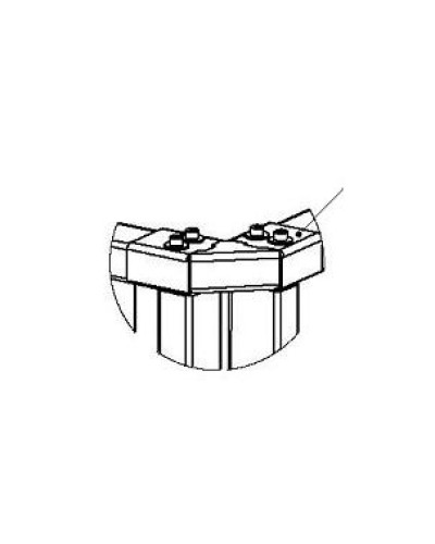 Накладка верхняя PERCo-RF01 0-04 в Бийске Дополнительное оборудование для СКУД Pintop.ru