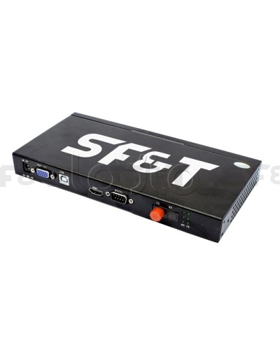 Передатчик DVI + Audio + USB + RS232 по оптоволокну SF&T SFD14A1S5T в Бийске Видеоусилители, Модуляторы, Делители Pintop.ru