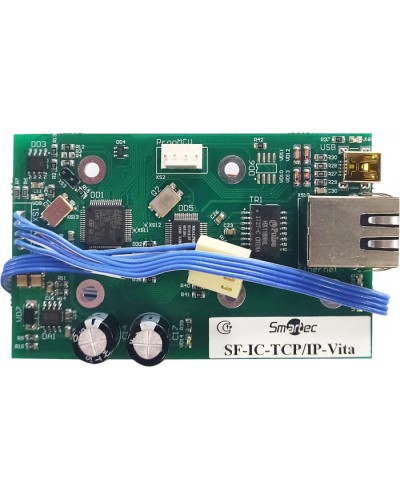 Преобразователь интерфейса RS485 в Ethernet Smartec SF-IC-TCP/IP-Vita в Бийске Адресная система охранно-пожарной радиоканальной сигнализации Smartec Pintop.ru